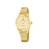 Festina ure Festina Swiss Made Grace F20077/3 | Dame Dameure Med Lænke | Dameure I Gulddouble