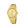 Festina ure Festina Swiss Made Rivé F20058/2 | Dame Dameure Med Lænke | Dameure I Gulddouble