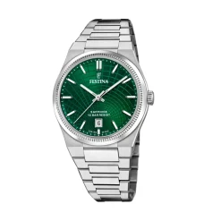 Festina ure Festina Swiss Made Rivé F20051/5 | Herreure Med Lænke | Herreure I Stål