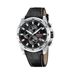Festina ure Festina Timeless Chrono F20692/4 | Herreure Med Rem | Herreure I Stål