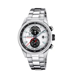 Festina ure Festina Timeless Chrono F20694/1 | Herreure Med Lænke | Herreure I Stål