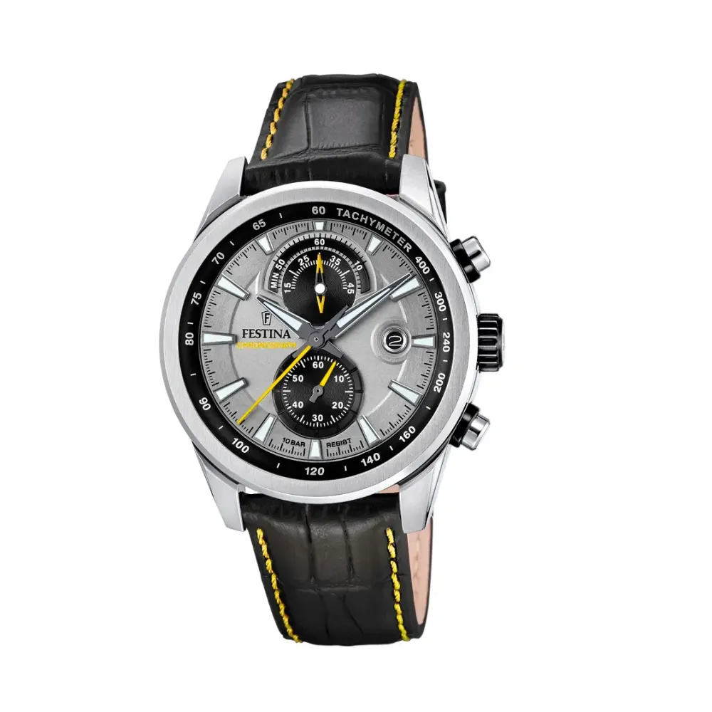 Festina ure Festina Timeless Chronograph F20695/4 | Herreure Med Rem | Herreure I Stål