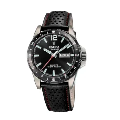 Festina ure Festina Titanium F20699/4 | Herreure Med Rem | Herreure I Titanium