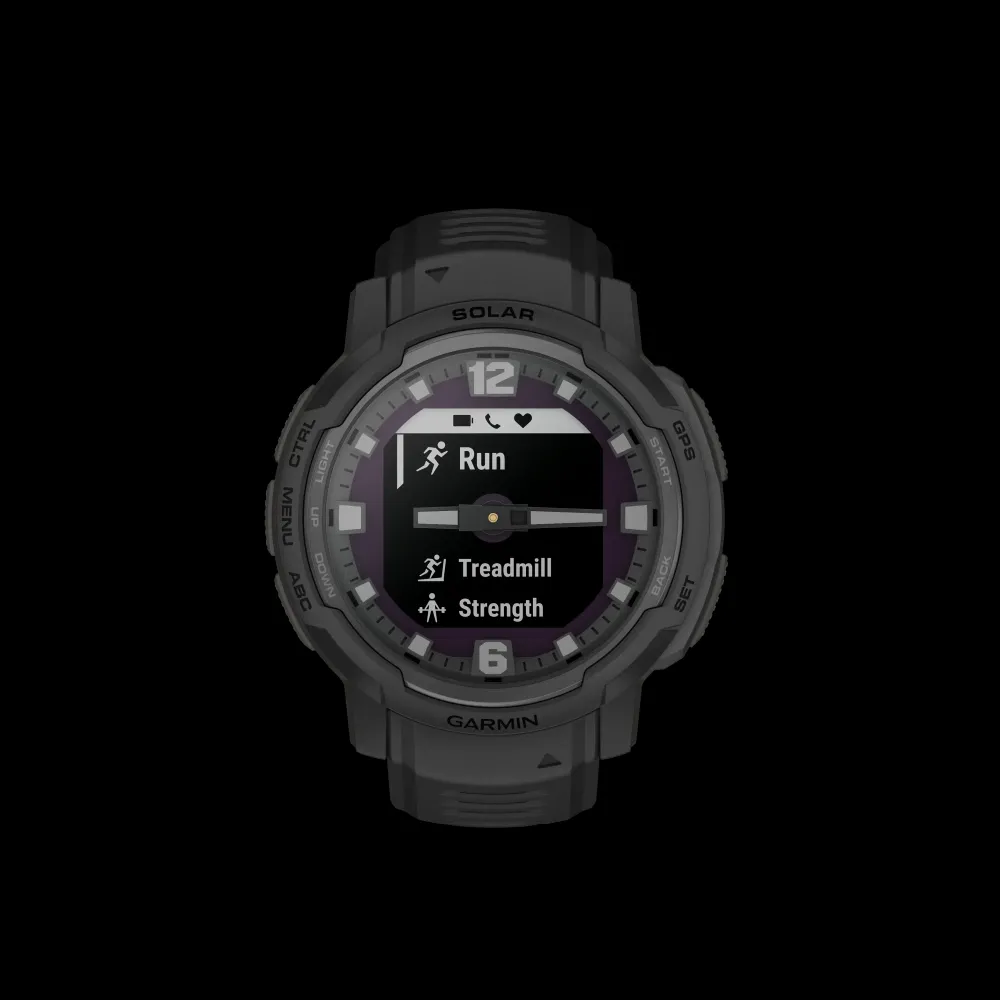 Garmin ure Garmin Instinct Crossover Solar - Tactical Edition 010-02730-00 | Smartwatches | Herreure Med Rem