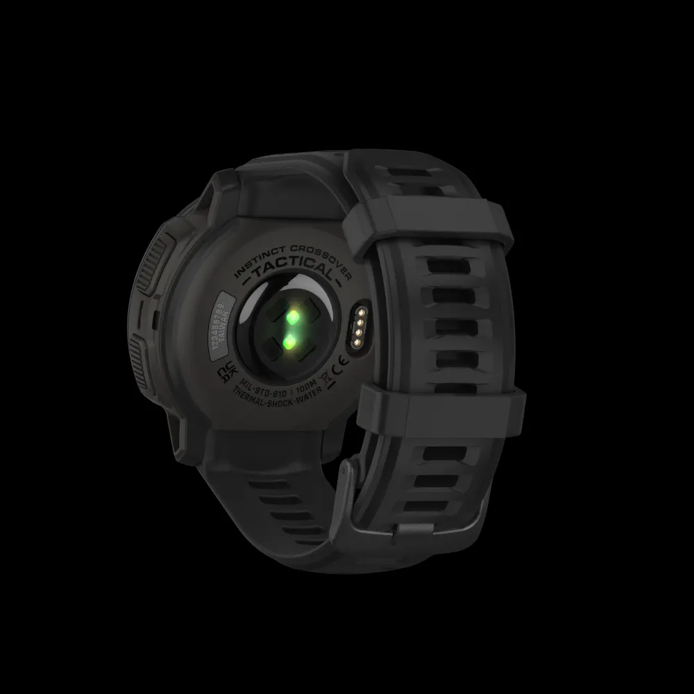 Garmin ure Garmin Instinct Crossover Solar - Tactical Edition 010-02730-00 | Smartwatches | Herreure Med Rem