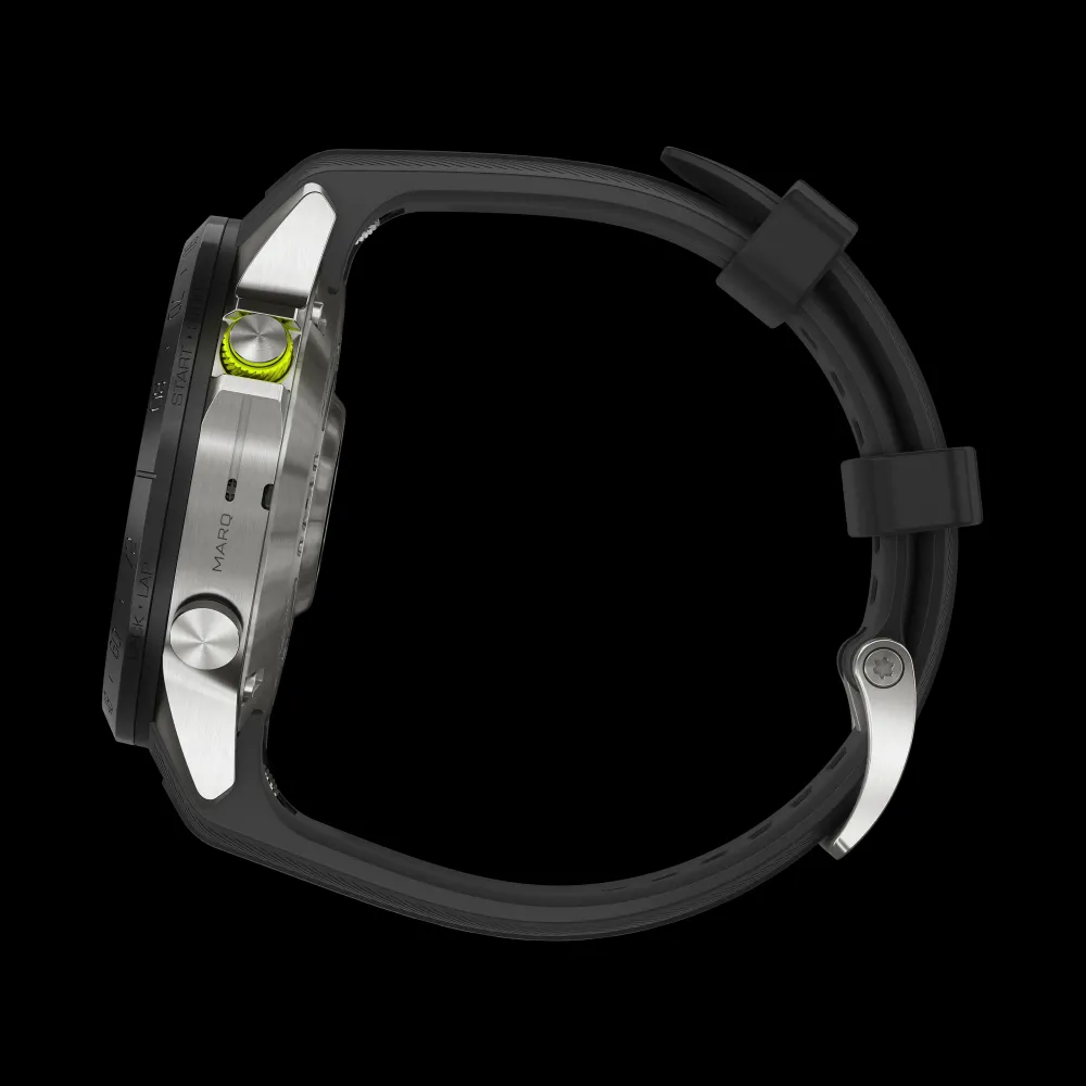 Garmin ure Garmin MARQ Athlete GEN2 010-02648-41 | Herreure I Titanium | Herreure Med Rem
