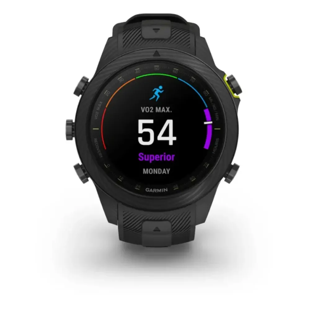 Garmin ure Garmin MARQ Athlete Gen 2 Carbon Edition 010-02722-11 | Herreure Med Rem | Herreure I Titanium