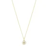 Georg Jensen Daisy halskæde m/diamanter 10010533 | Halskæder | Forgyldte Sølvsmykker