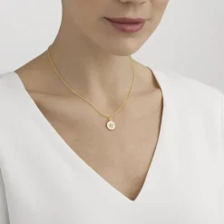 Georg Jensen Daisy halskæde 20001483 | Halskæder | Forgyldte Sølvsmykker