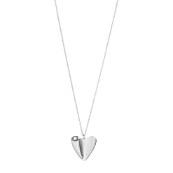 Georg Jensen Heart halskæde 20001526 | Halskæder | Sølvsmykker