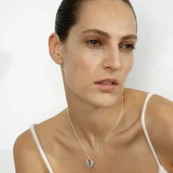 Georg Jensen Heart halskæde 20001526 | Halskæder | Sølvsmykker