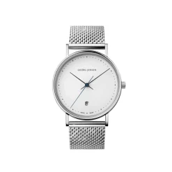 Georg Jensen Koppel 38mm 10019773 | Herreure Med Lænke | Herreure I Stål