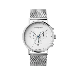 Georg Jensen Koppel 41mm 10019776 | Herreure Med Lænke | Herreure I Stål