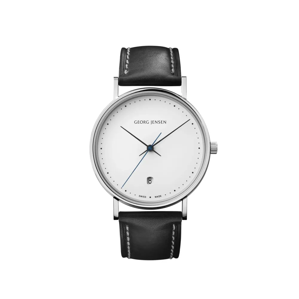 Georg Jensen Koppel 38mm 10019585 | Herreure I Stål | Herreure Med Rem