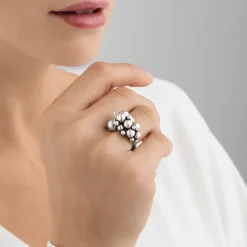 Georg Jensen Moonlight Grapes ring 20000333 | Ringe | Sølvsmykker
