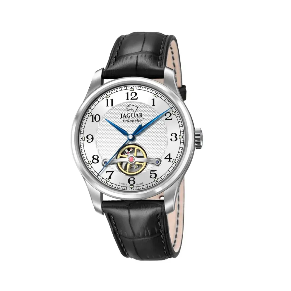 Jaguar ure Jaguar Balancier Automatic J966/1 | Herreure Med Rem | Herreure I Stål