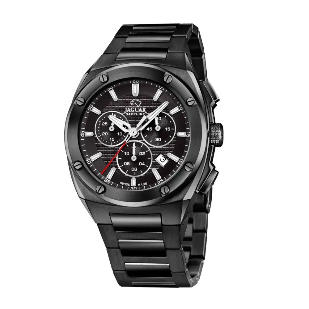 Jaguar ure Jaguar Executive Chrono J992/1 | Herreure Med Lænke | Herreure I Stål