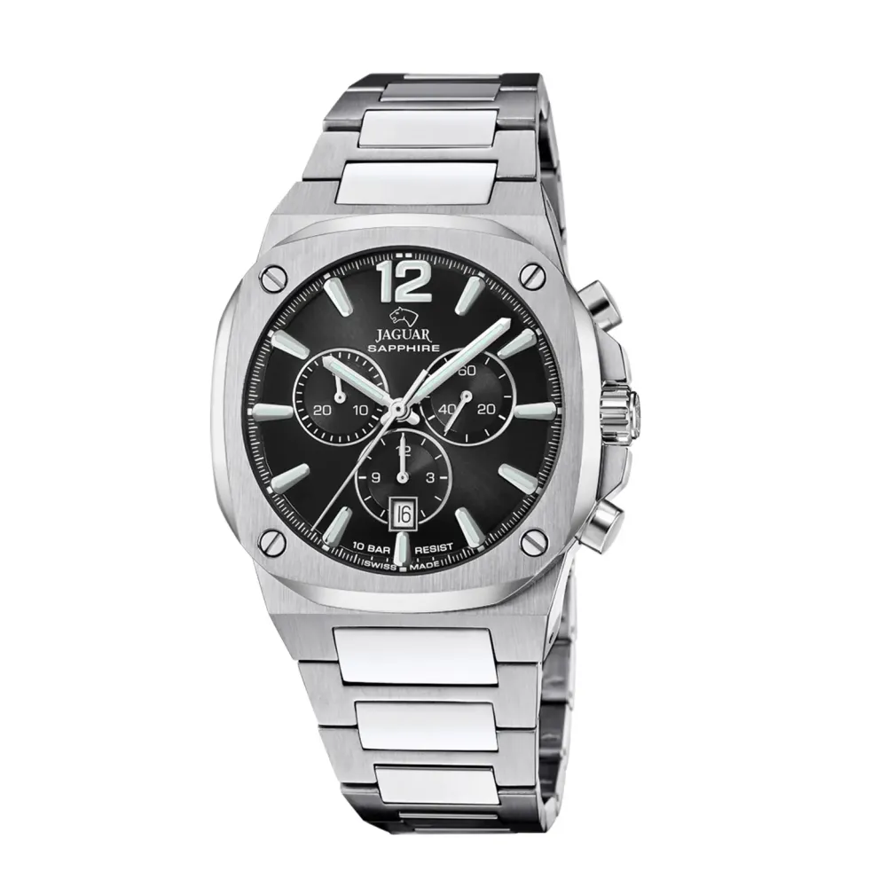 Jaguar ure Jaguar Executive Chronograph J1025/3 | Herreure Med Lænke | Herreure I Stål