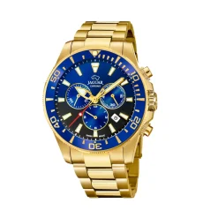 Jaguar ure Jaguar Executive Diver J864/5 | Herreure Med Lænke | Herreure I Gulddouble