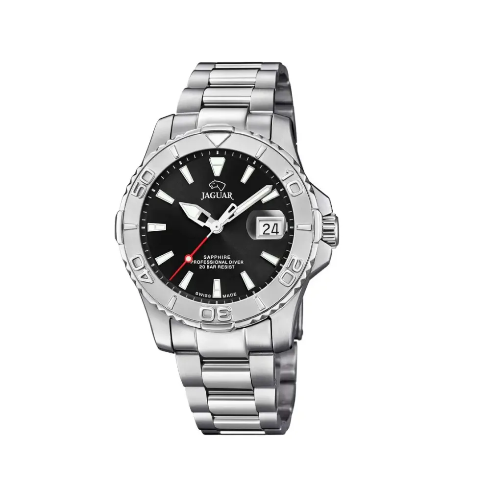 Jaguar ure Jaguar Executive Diver J969/4 | Dame Dameure Med Lænke | Dameure I Stål