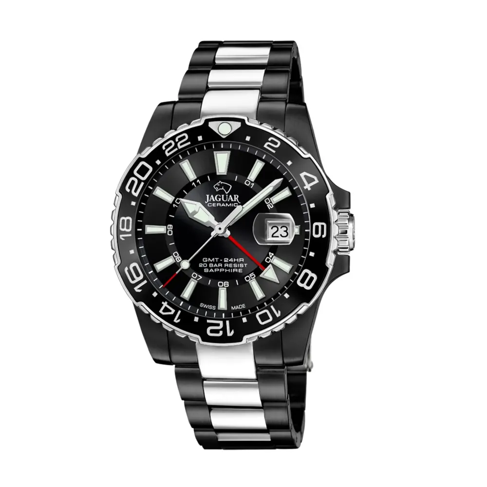 Jaguar ure Jaguar GMT Diver Limited Edition J1031/1S | Herreure Med Lænke | Herreure I Stål