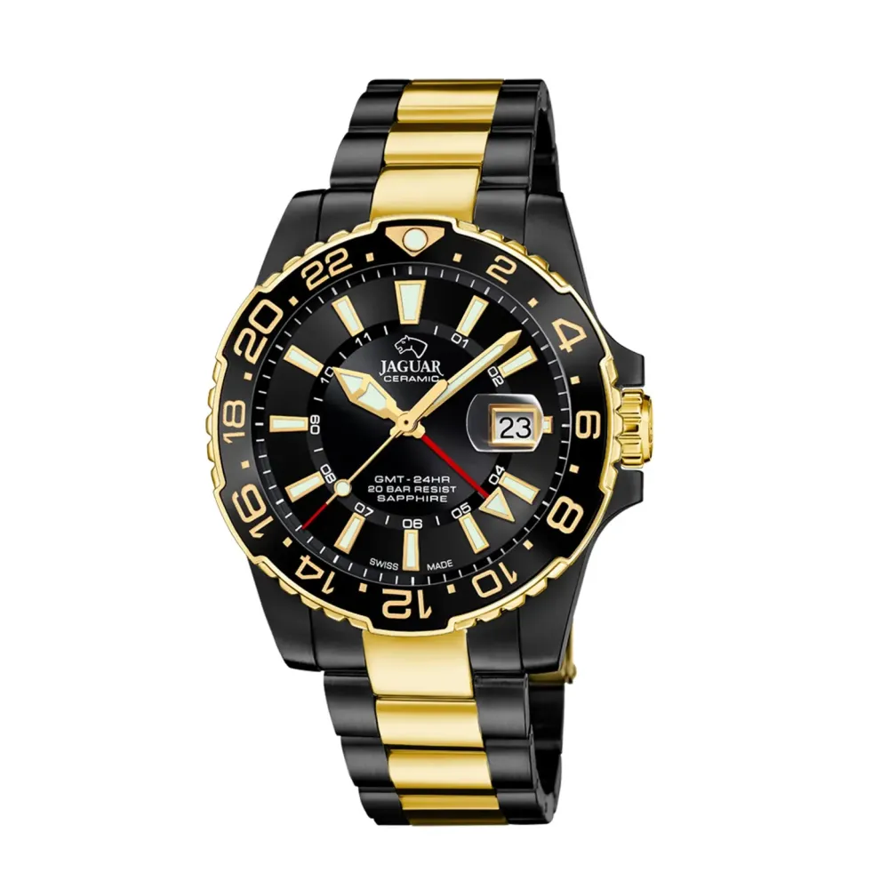 Jaguar ure Jaguar GMT Diver Limited Edition J1031/1 | Herreure Med Lænke