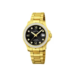 Jaguar ure Jaguar Lady Diver J895/4 | Dame Dameure Med Lænke | Dameure I Gulddouble