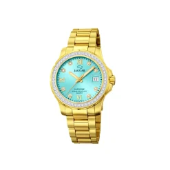 Jaguar ure Jaguar Lady Diver J895/5 | Dame Dameure Med Lænke | Dameure I Gulddouble