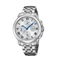 Jaguar ure Jaguar Valjoux Automatic J978/2 | Herreure Med Lænke | Herreure I Stål