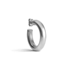Jane Kønig smykker Jane Kønig Chunky ørering CHE001-S | Øreringe | Sølvsmykker