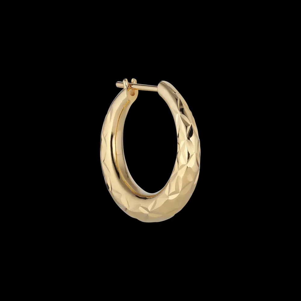 Jane Kønig smykker Jane Kønig Rhombus ørering RRE01-G-AW2000 | Øreringe | Forgyldte Sølvsmykker