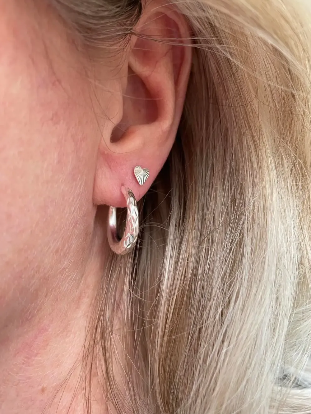Jane Kønig smykker Jane Kønig Rhombus ørering RRE01-S-AW2000 | Øreringe | Sølvsmykker