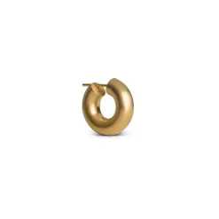 Jane Kønig smykker Jane Kønig Small Chunky ørering JKSC001-G | Øreringe | Forgyldte Sølvsmykker
