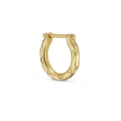 Jane Kønig smykker Jane Kønig Tiny Rhombus ørering TRE01SS2100-G | Øreringe | Forgyldte Sølvsmykker