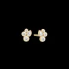 Julie Sandlau smykker Julie Sandlau Treasure Mini øreringe ST337 GD CZ | Øreringe | Forgyldte Sølvsmykker