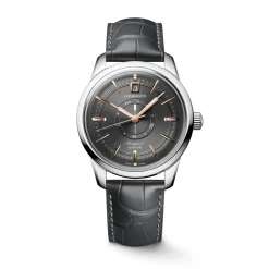 Longines Conquest Heritage 38mm L1.648.4.62.2 | Herreure Med Rem | Herreure I Stål