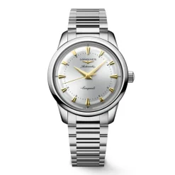 Longines Conquest Heritage 40mm L1.650.4.72.6 | Herreure Med Lænke | Herreure I Stål