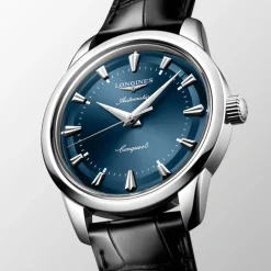 Longines Conquest Heritage 40mm L1.650.4.92.2 | Herreure I Stål | Herreure Med Rem