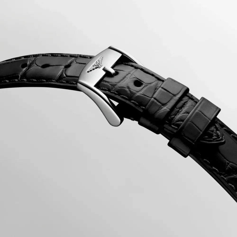 Longines Conquest Heritage 38mm L1.648.4.78.2 | Herreure Med Rem | Herreure I Stål