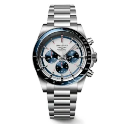 Longines Conquest 42mm L3.835.4.98.6 | Herreure Med Lænke | Herreure I Stål