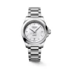 Longines Conquest 34mm L3.430.4.87.6 | Dame Dameure I Stål | Dameure Med Lænke