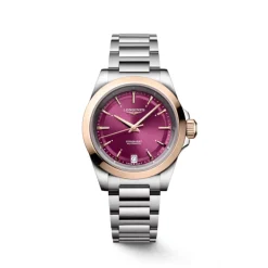 Longines Conquest 34mm L3.430.5.98.6 | Dame Dameure Med Lænke | Dameure I Bicolor