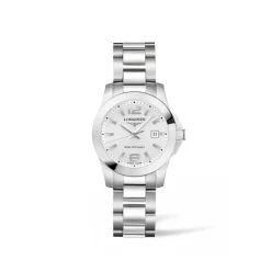 Longines Conquest 29,5mm L3.376.4.76.6 | Dame Dameure Med Lænke | Dameure I Stål
