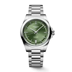 Longines Conquest 38mm L3.720.4.02.6 | Herreure I Stål | Herreure Med Lænke