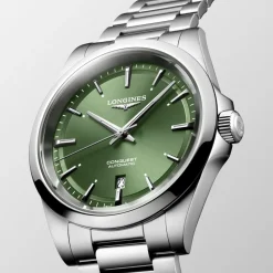 Longines Conquest 41mm L3.830.4.02.6 | Herreure Med Lænke | Herreure I Stål