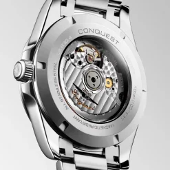 Longines Conquest 41mm L3.830.4.72.6 | Herreure Med Lænke | Herreure I Stål