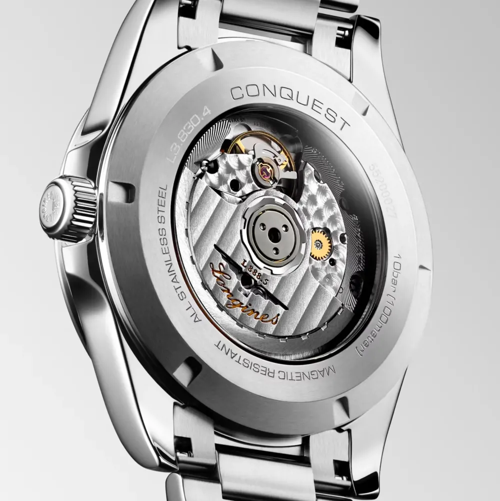 Longines Conquest 41mm L3.830.4.72.6 | Herreure Med Lænke | Herreure I Stål