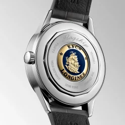 Longines Flagship Heritage 38,5mm L4.815.4.72.2 | Herreure Med Rem | Herreure I Stål
