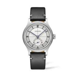 Longines Heritage Classic 38,5mm L2.828.4.73.0 | Herreure Med Rem | Herreure I Stål