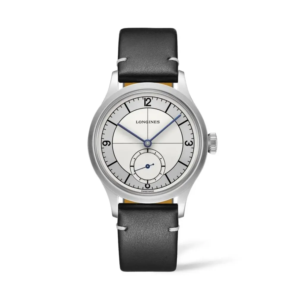 Longines Heritage Classic 38,5mm L2.828.4.73.0 | Herreure Med Rem | Herreure I Stål